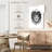 Brampt Floral Lion BW-108239193