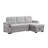Lna 84 Inch Sectional Sofa, Pull Out Bed, Storage Chaise, USB-98890825