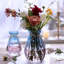 Spann Glass Floor Vase-496583472