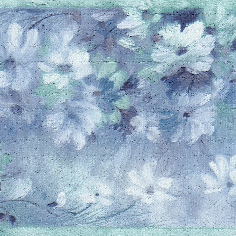 Peel & Stick Floral Border