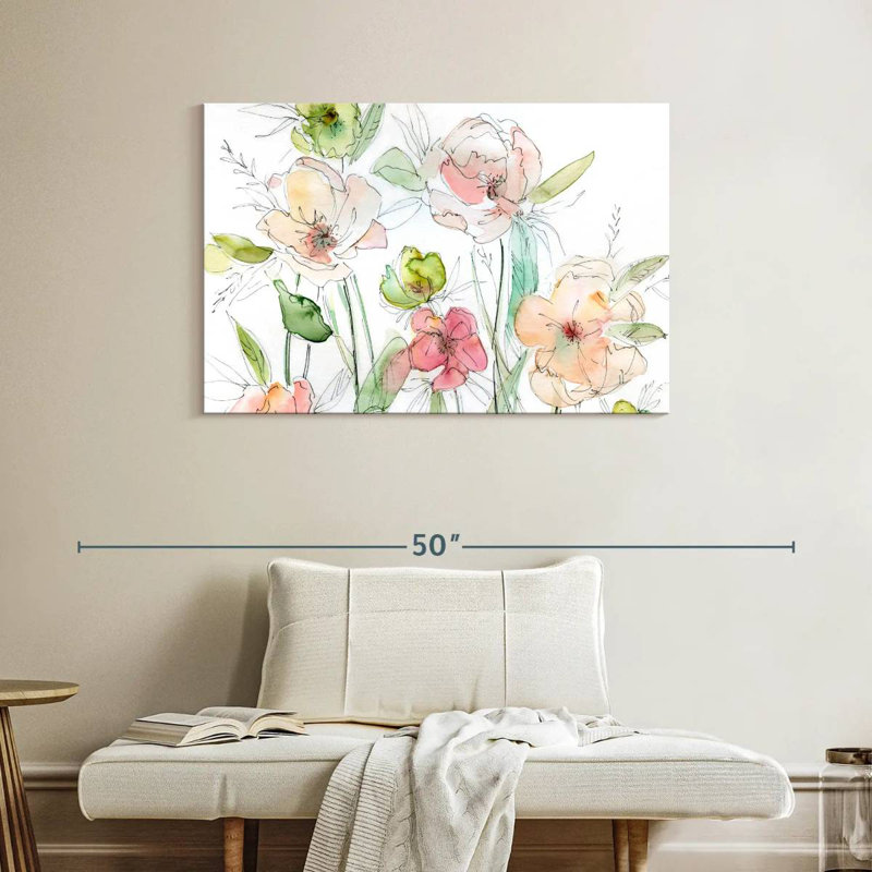Harnek Garden Dance, 26" H x 39" W