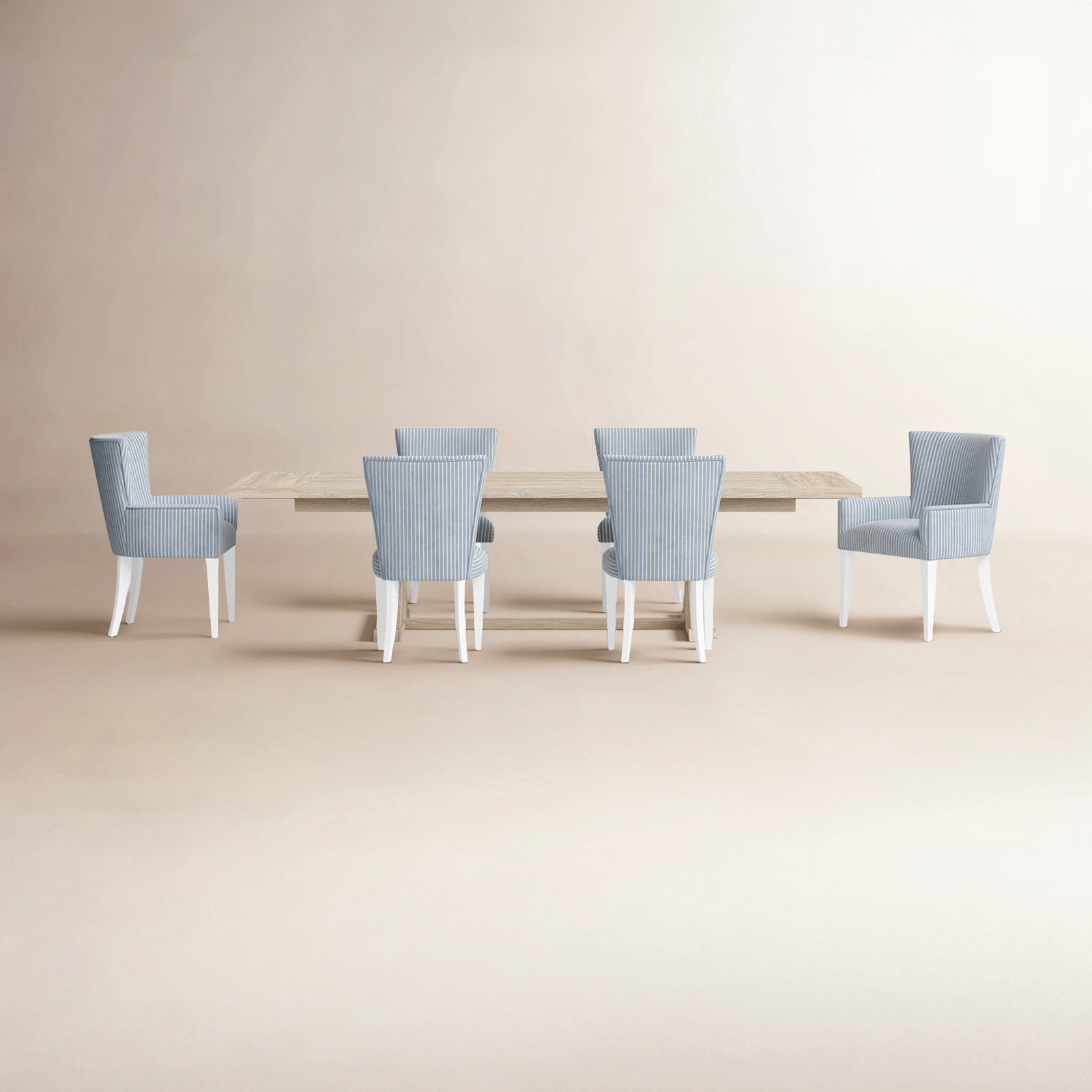 Lana Dining Table Set with Removable Leaf