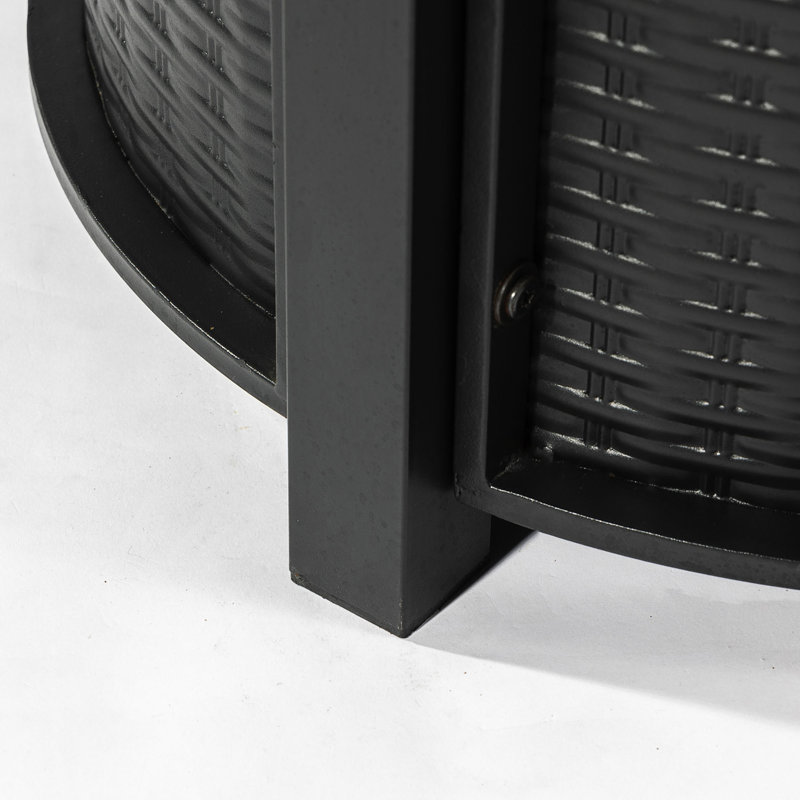 30" Propane Gas Fire Pit Table, 24.4" H x 30" W x 30" D, Black