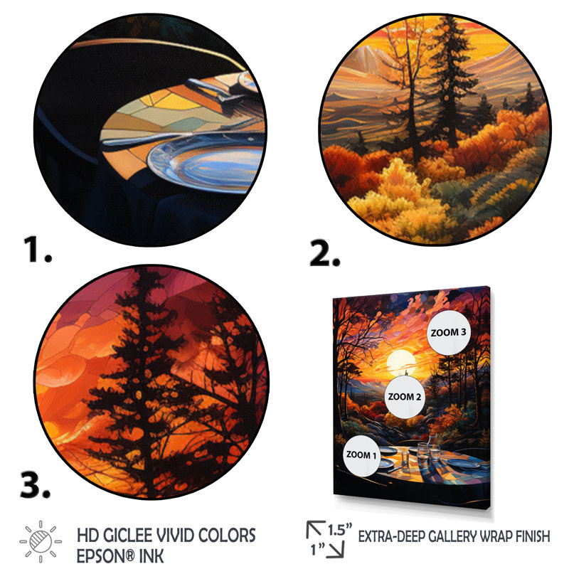 Kokeno Camping Luxe and Nature - Imprimé, Cadre simple noir, H 20 po x l 12 po x P 1 po