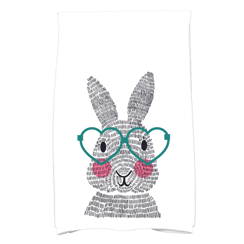 Ludde Tea Towel Kitchen Towel, Teal
