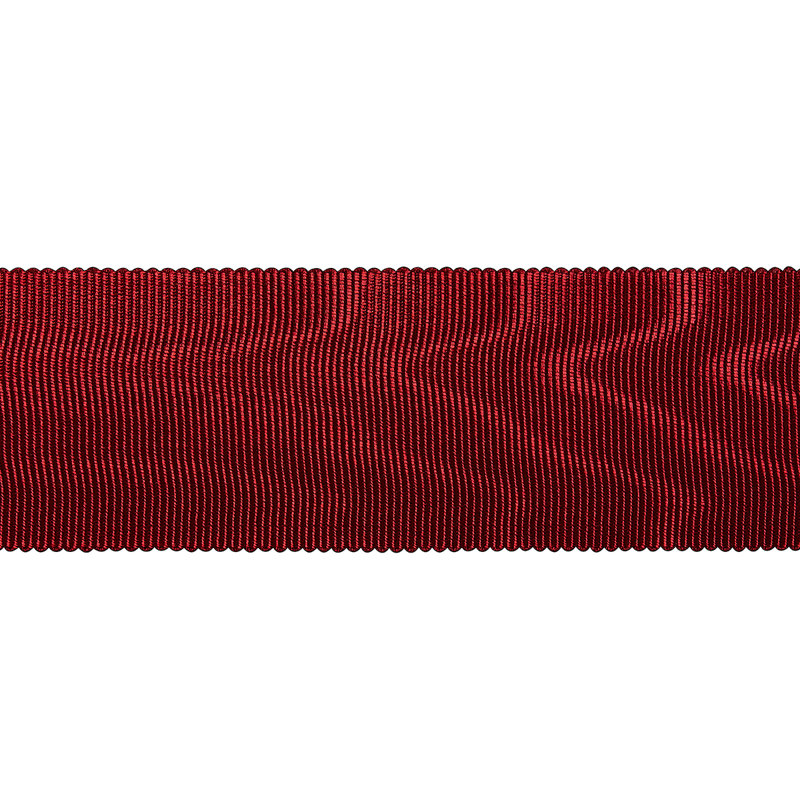 Tissu Regine de l 2 po, Rubis