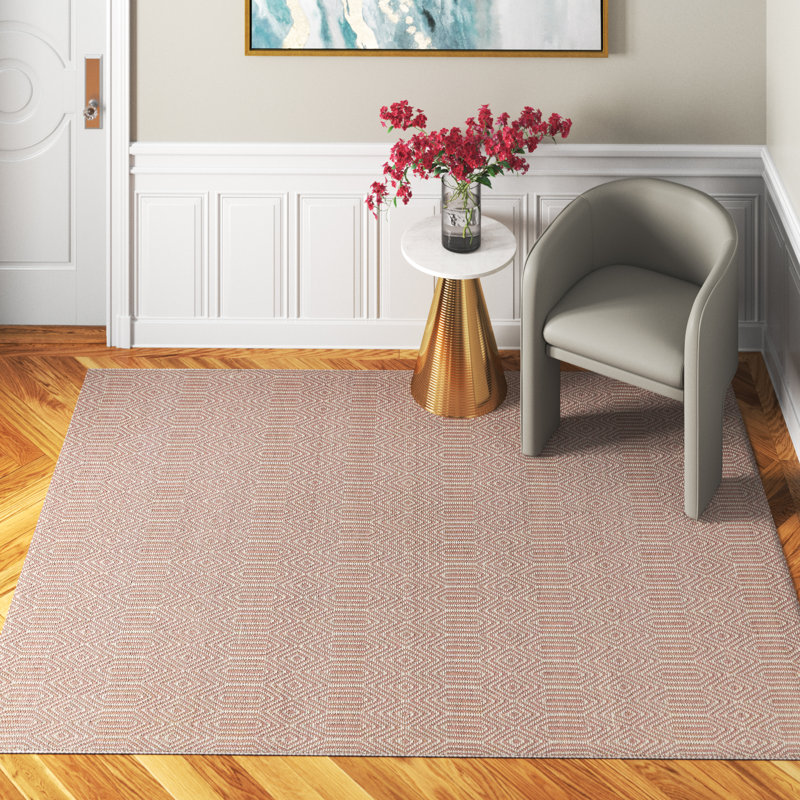 Koa Geometric Flatweave Area Rug, Rectangle 160 x 230cm