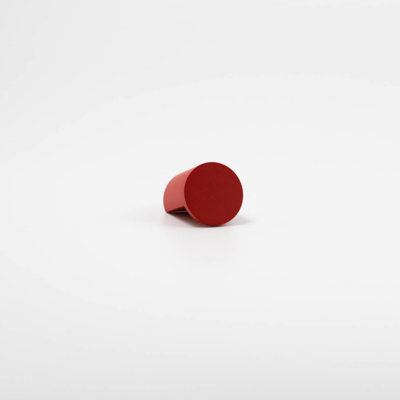 ROUS Hardware Mid-Century Modern Cutout Knob with Sleek Aluminum Design | 1 Count