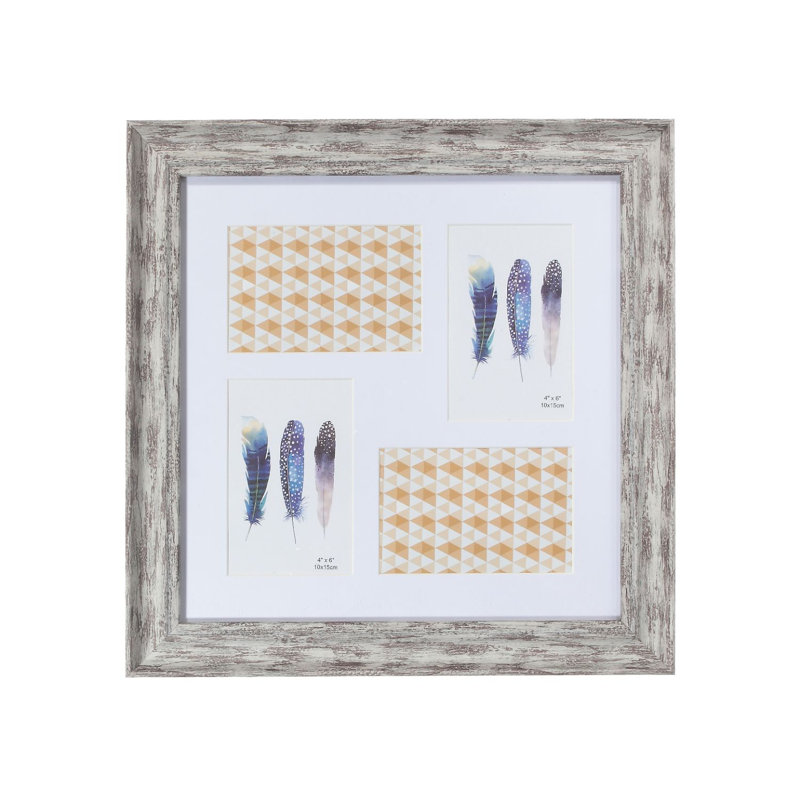 Doland Gray Matte Picture Frame with Mat