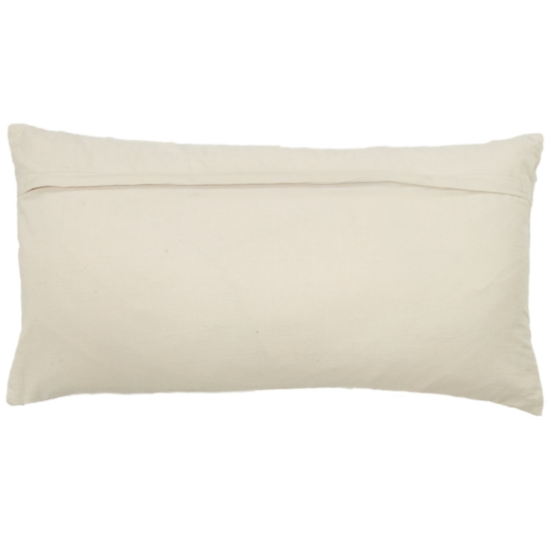 Brockett Textured Reversible Throw Pillow, Beige