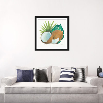 « coco palm v », reproduction sur toile tendue