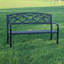 Banc de jardin en fer