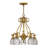 Plantation 5-Light Pineapple Chandelier-1010142712