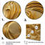 «Golden Feathers Serenity IV - Feathers», reproduction sur toile-86800927-86800924