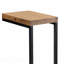Table à collation Nutmeg avec cadre noir-1637981000