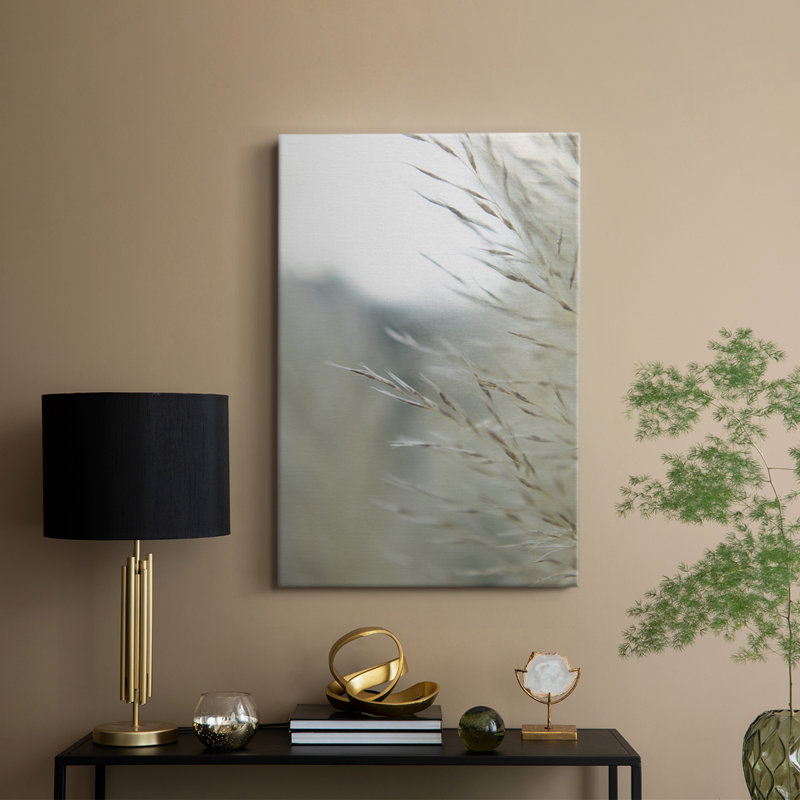 Subtle Grasses III -Custom Wrapped Gallery Cavas