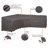 Jaylon Outdoor Patio Sectional Cover-1049368947