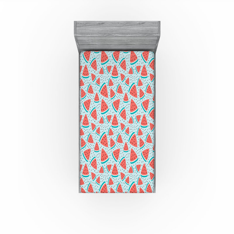 Drap-housse Ambesonne, Drap-housse pour lit simple