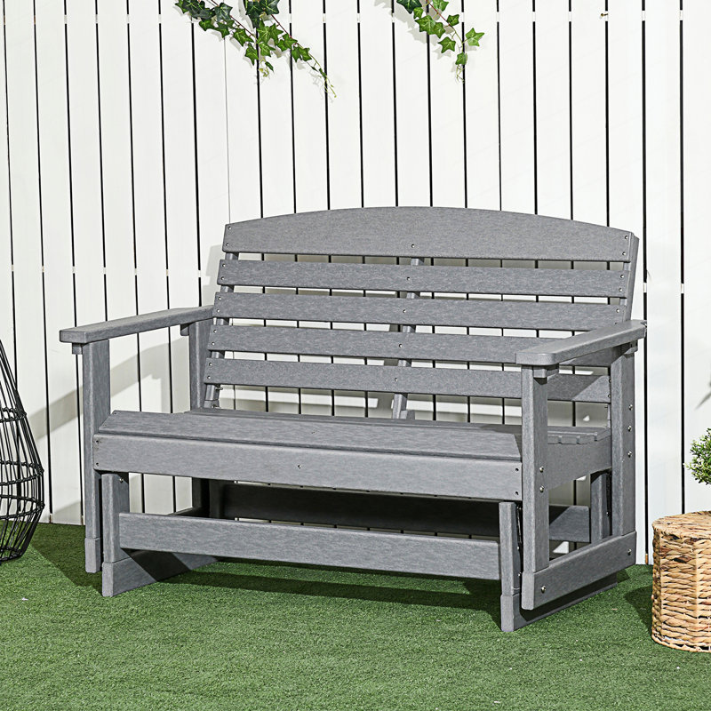 Banc oscillant d'extérieur, chaise de patio