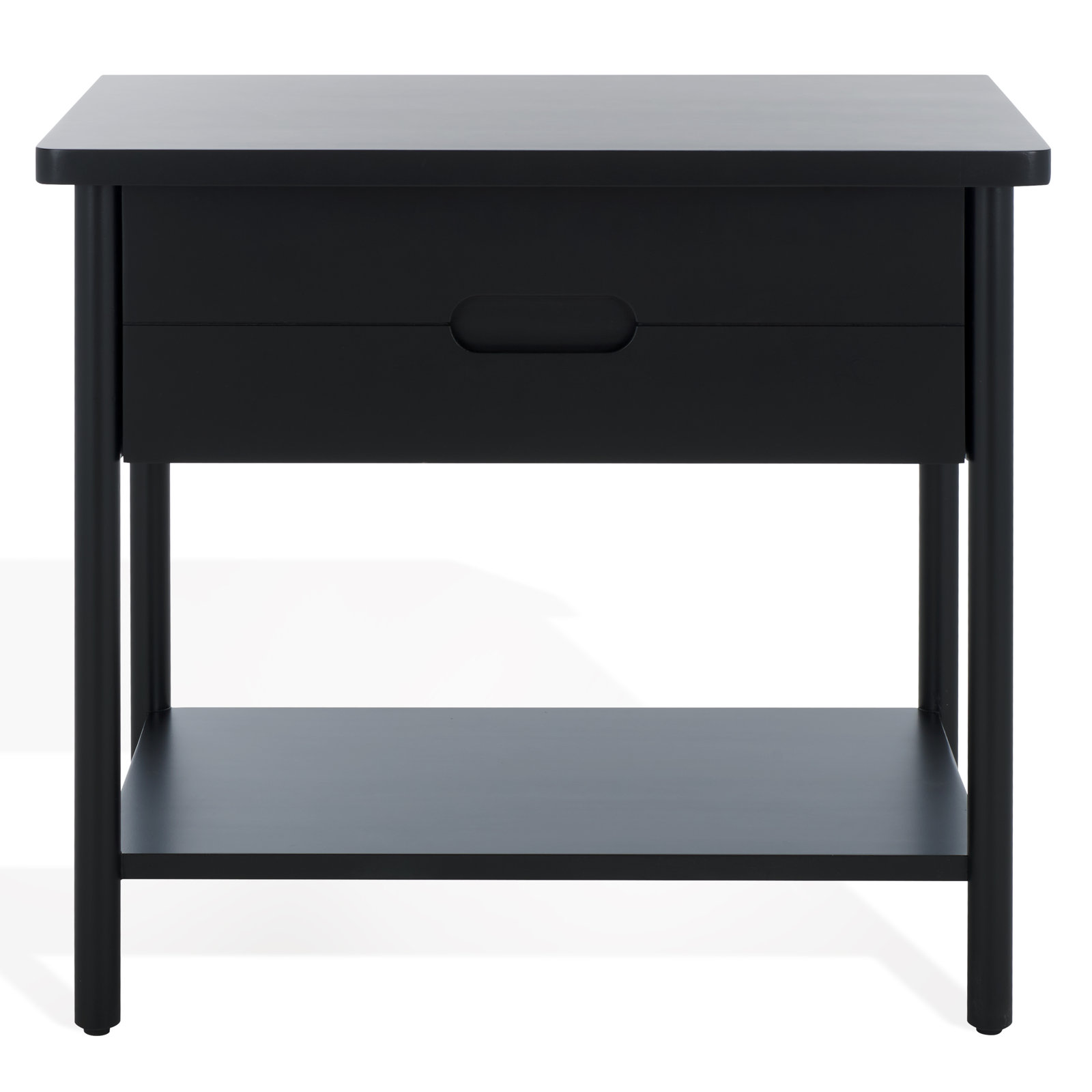 Hanaan 28'' W Nightstand, Black