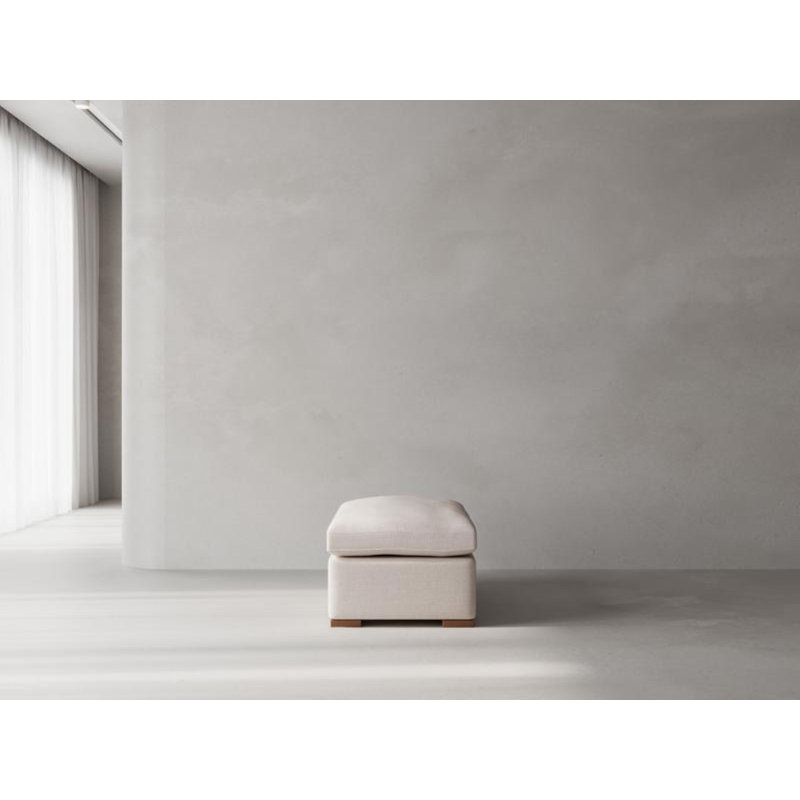 Ghost Ottoman, Beige
