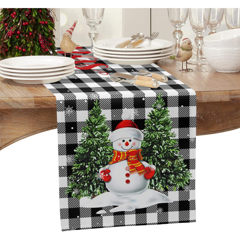 Chemin de table Christmas, H 13 po x l 70 po