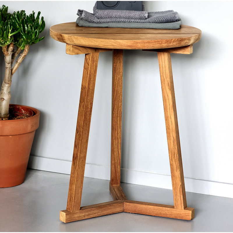 Solid Wood End Table