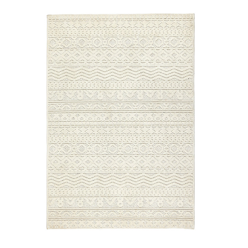 Geometric Flatweave Indoor / Outdoor Area Rug, Rectangle 200 x 290 cm