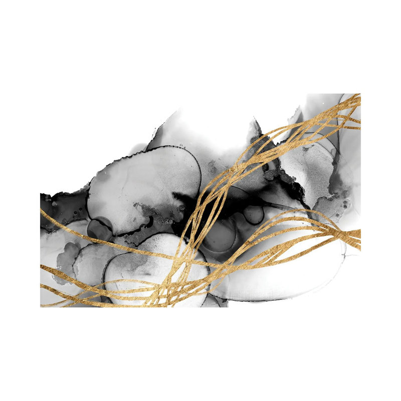 Matrix Undulation II by Jennifer Goldberger - Wrapped Canvas Painting, 101.6 cm H x 66.04 cm W x 3.175 cm D