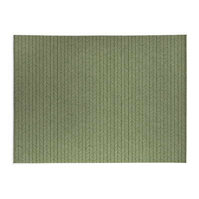 Chevron Stripe Low Profile Kitchen Mat