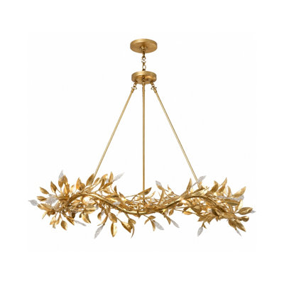 Romney 8 - Light Glass Chandelier