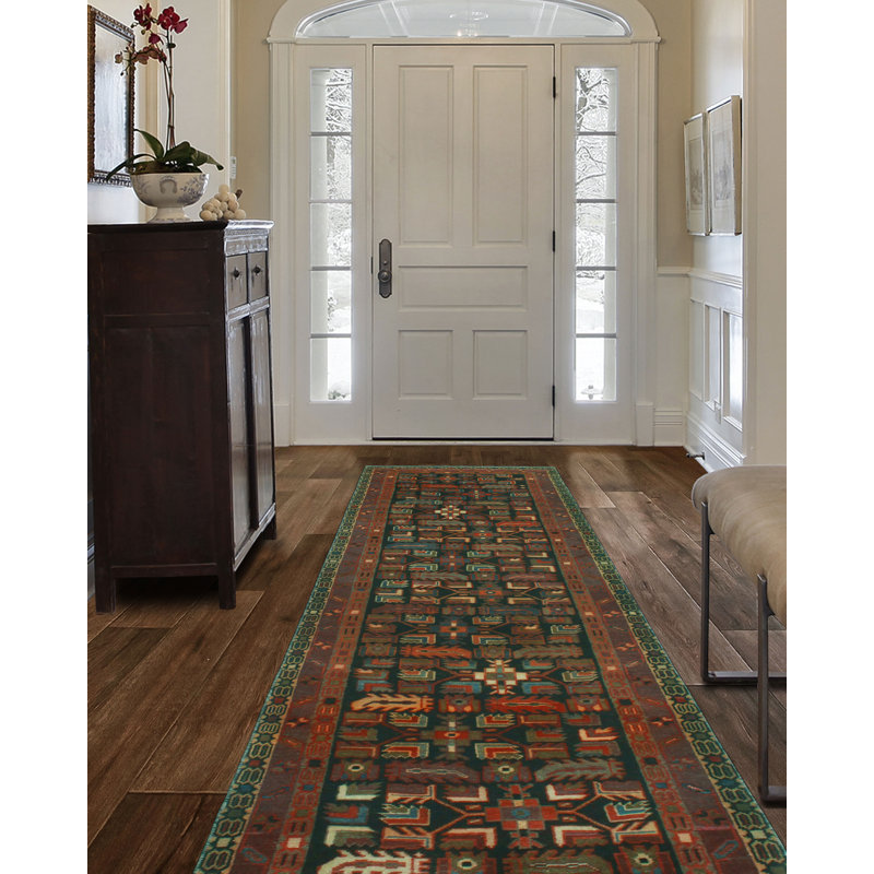 Tapis de couloir gris anthracite Blakey