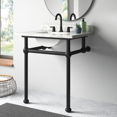Pattes de lavabo console en laiton Kingston Brass Templeton