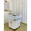 Lavabo spa portatif à circulation d'eau avec shampoing intégré - Noir-136426071