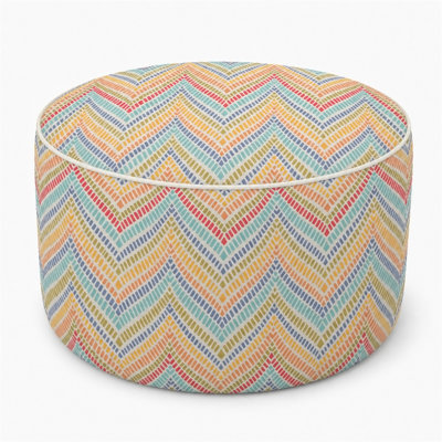 Ensemble de 2 repose-pieds gonflables d'extérieur 21 po x 21 po x 9 po
