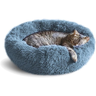 Cat Bed, Cat Beds For Indoor Cats Washable, Orthopedic Soft Fluf...