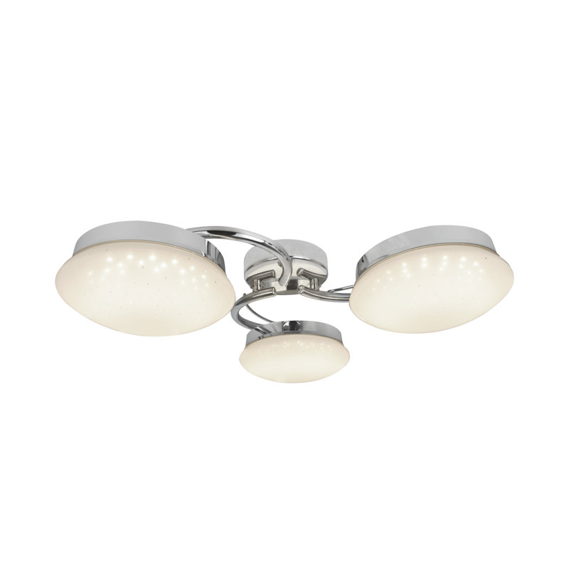 Major Glass LED Semi Flush Mount