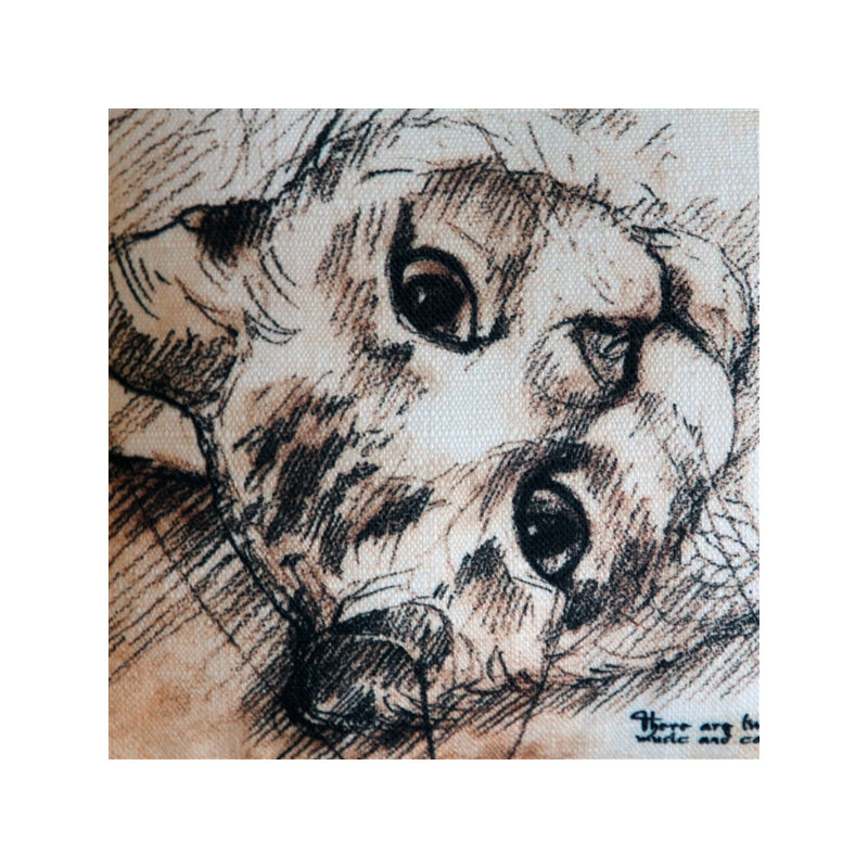 Coussin intérieur / extérieur 'The Love Cats