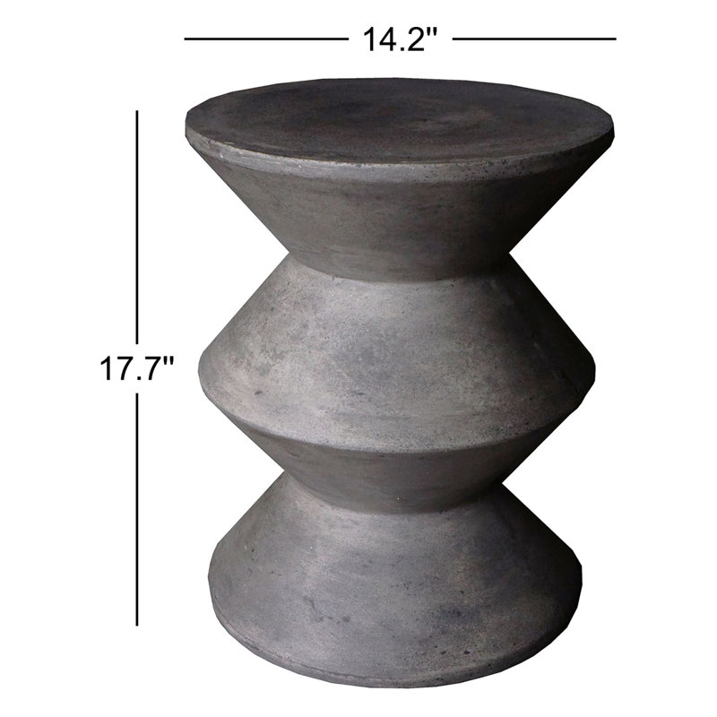 Table d'appoint Isiah, gris