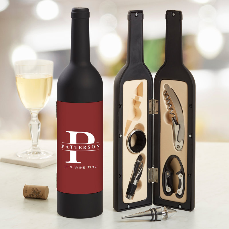 Ensemble d'accessoires pour le vin 5 pièces Lavish, Oui