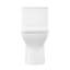 Toilette carrée une pièce à double chasse 1,1 / 1,6 GPP Carre, sans contact