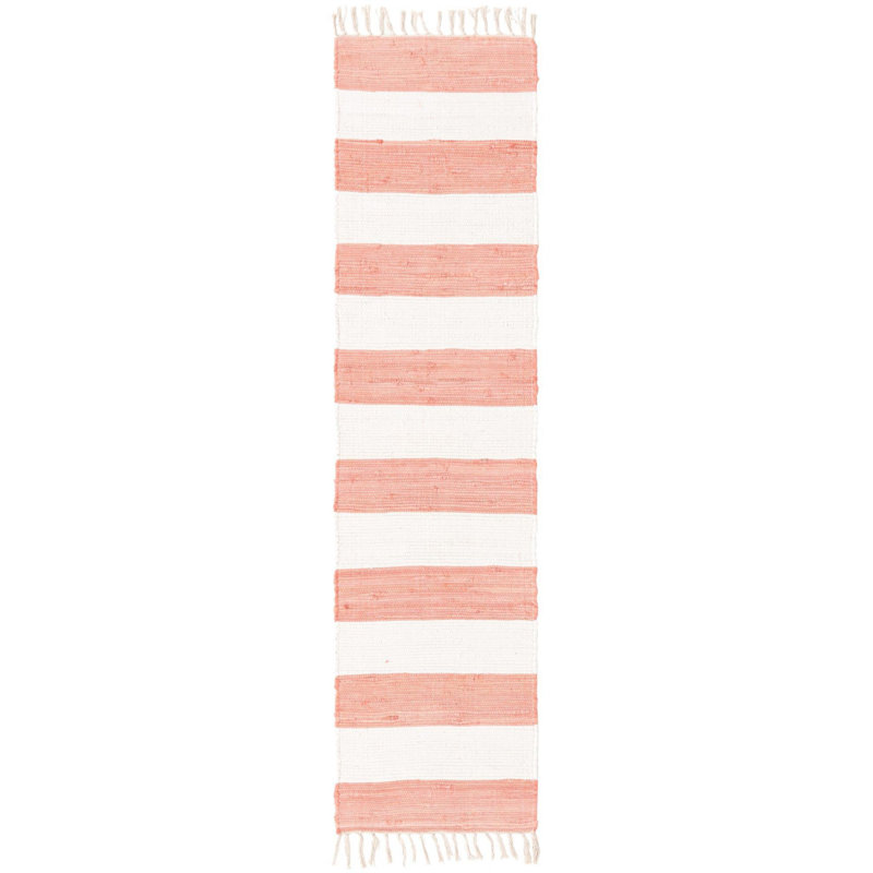Clerestory Cotton Striped Indoor Rug, Runner 2'2" x 8'