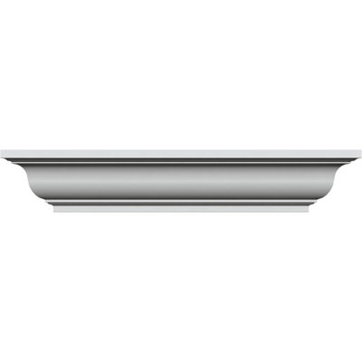 Endurathane Stanford Crosshead, 176" Bottom Width x 184 1/2" Top Width x 5 3/4"H x 1/2"P, Factory Primed
