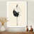 White Picture Framed