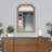 Wood Rectangle Wall Mirror-2092511838