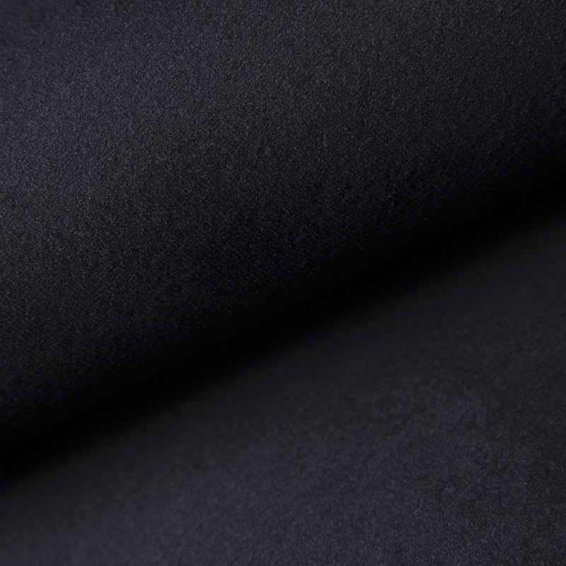 Mascarenaz Upholstered Slipper Chair, Black