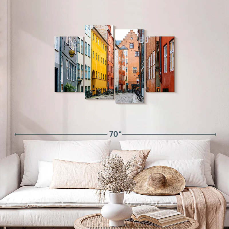 Sirci Street à Copenhague, H 27 po x l 43 po