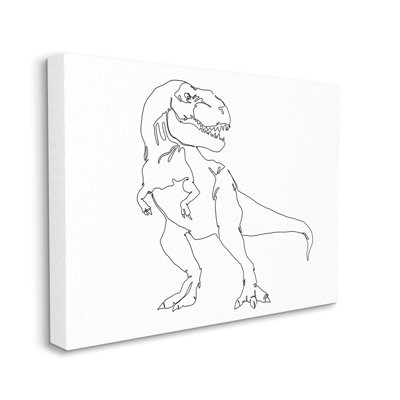 Dessin de Knap T-Rex