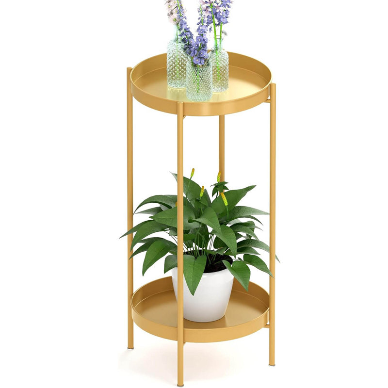 Plant Stand, Gold