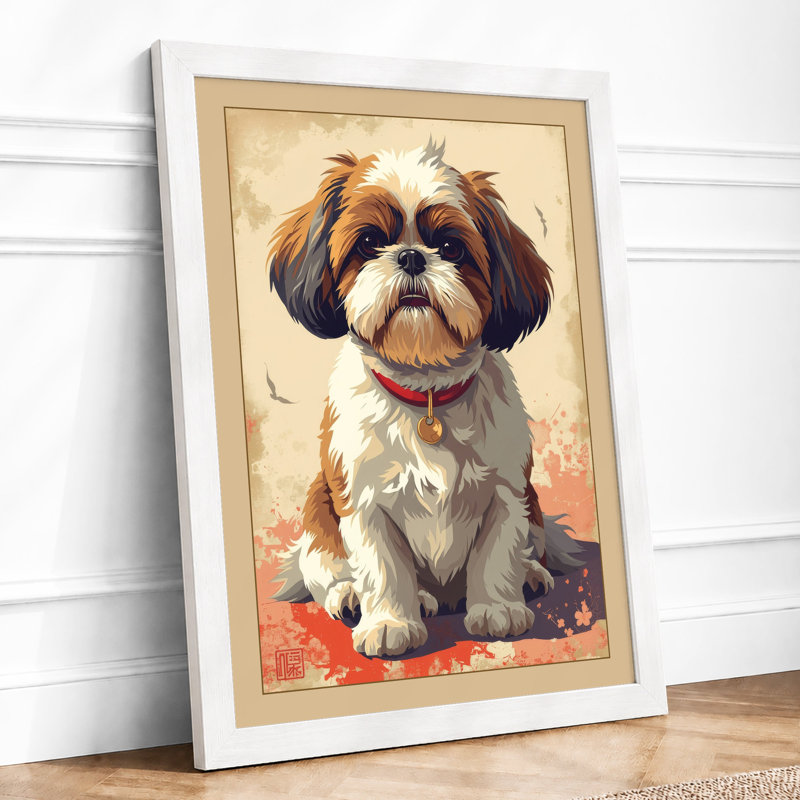 Gentle Gaze Modern - Print, A3 - 42.0 x 29.7 cm, White